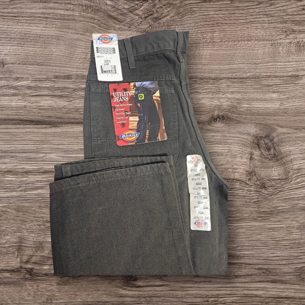 Dickies Men's Duck Color Utility Jeans, 32x32, NWT